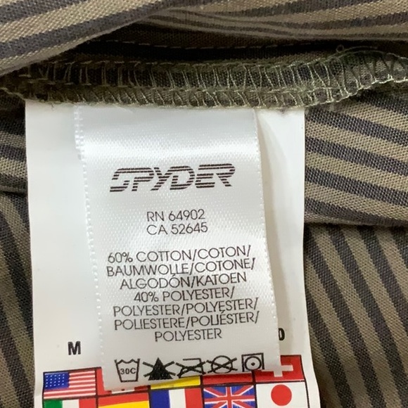 Spyder Stripe shirt MECHANIC - Brown/Khaki - Picture 11 of 13